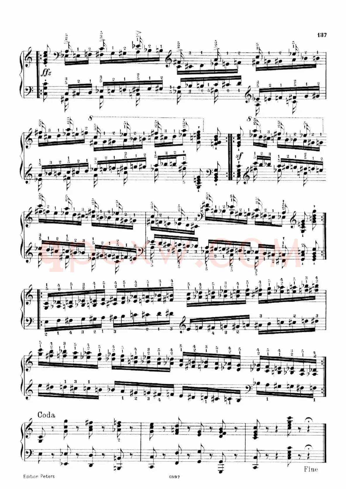 School of the Virtuoso Op.365(60首钢琴高级练习曲·60)