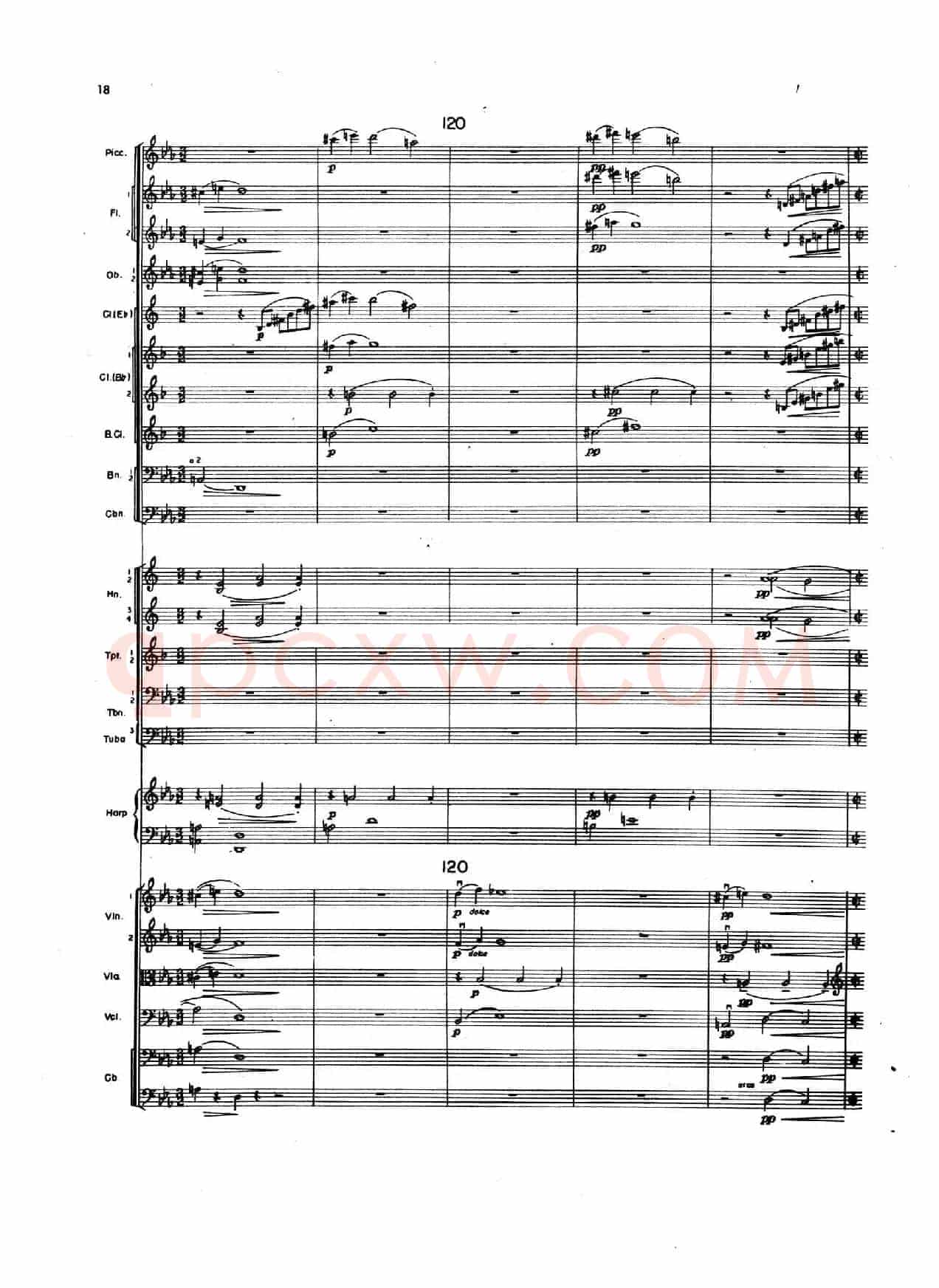 OVERTURE TO CANDIDE(《坎迪德》序曲)(交响乐总谱)