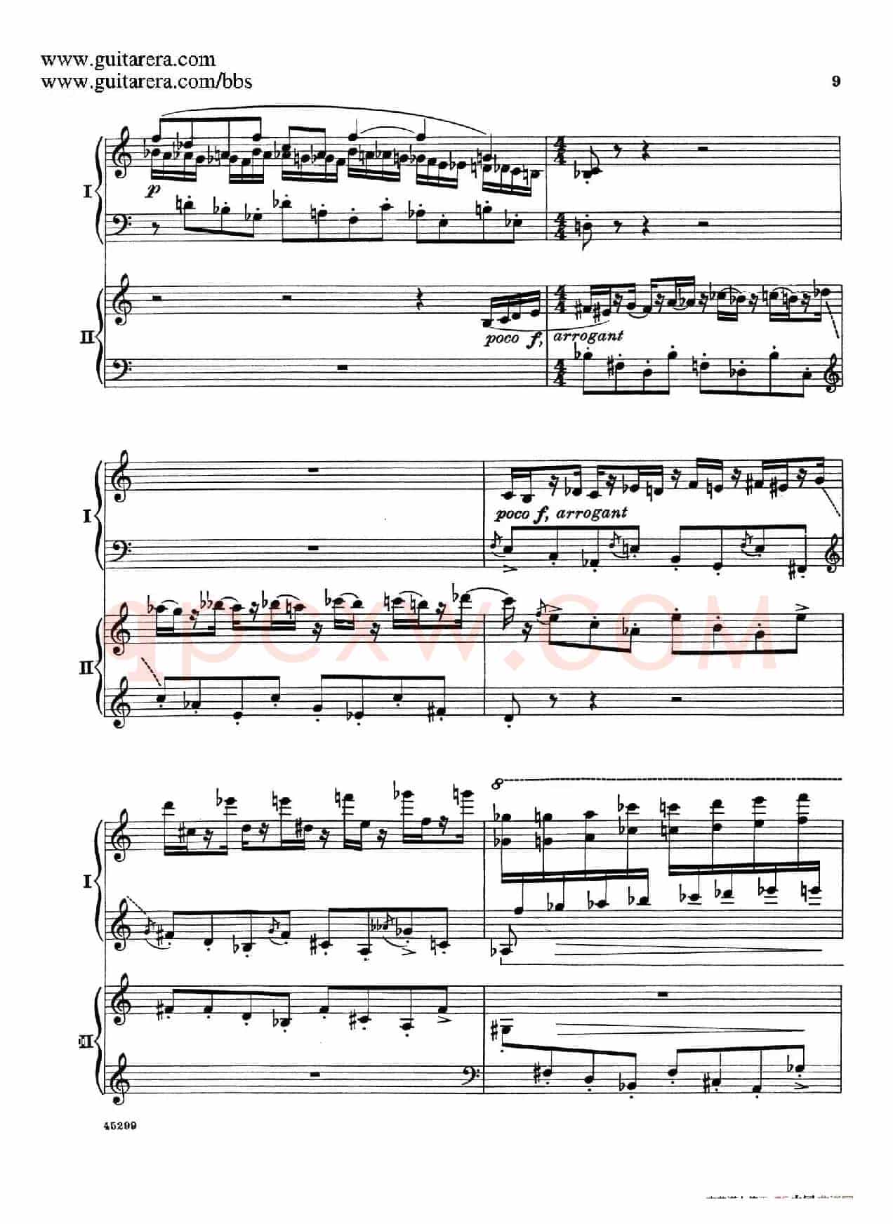 Piano Concerto Op.38(钢琴协奏曲·双钢琴·第一乐章)