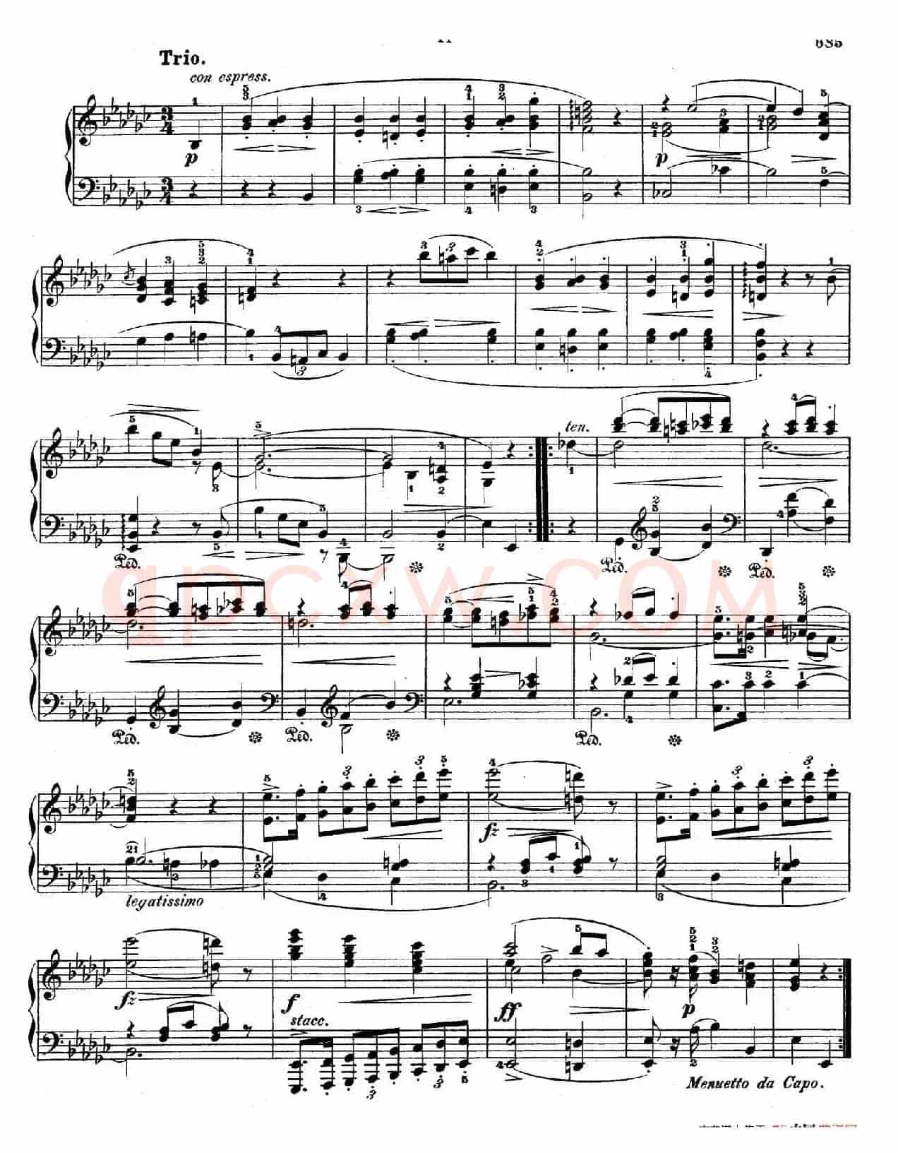 Piano Sonata No.1 in c Minor Op.4 (c小调第一钢琴奏鸣曲)