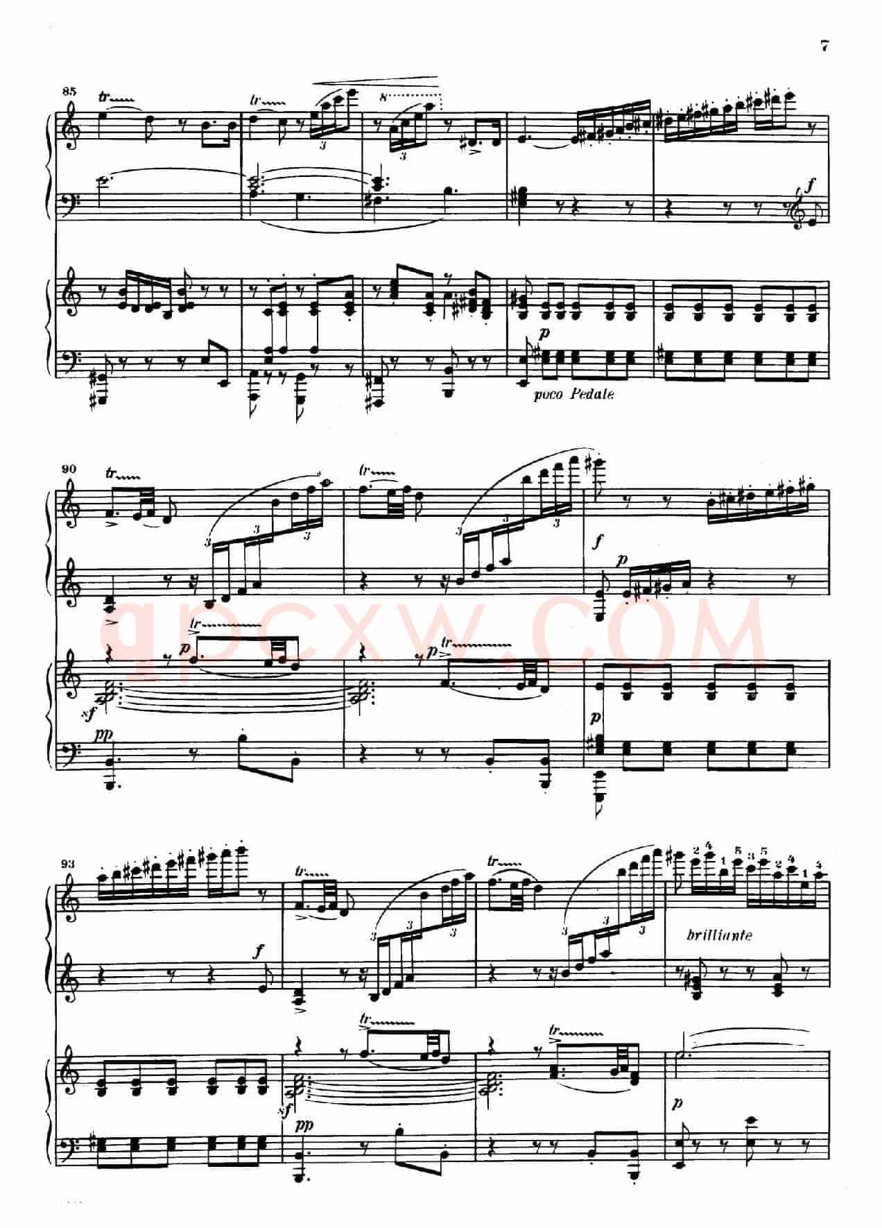Introduction et Rondo Capriccioso Op.28(引子与随想回旋曲·双钢琴)