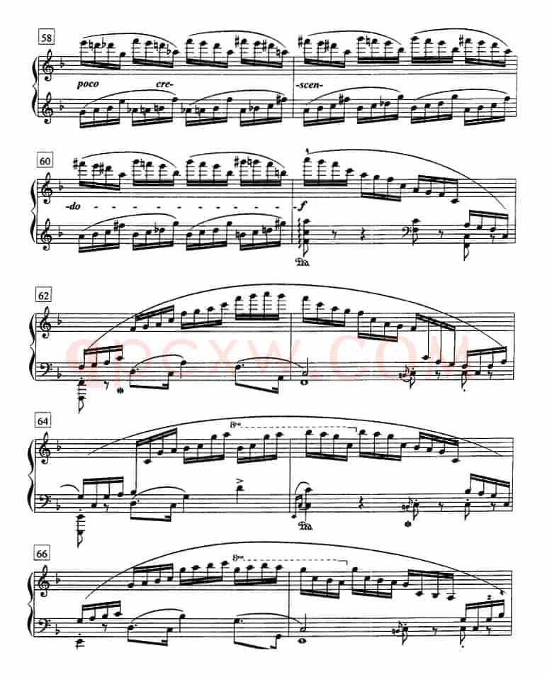 钢琴教程第八级 练习曲（Op.10 No.8）