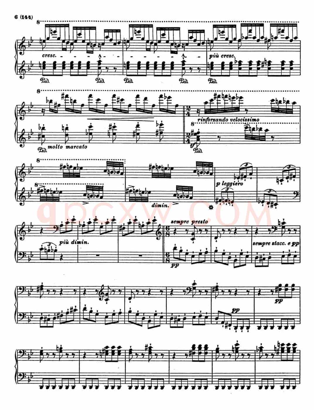 李斯特音乐会练习曲 S145(1 S145 森林的呼啸 Waldesrauschen)