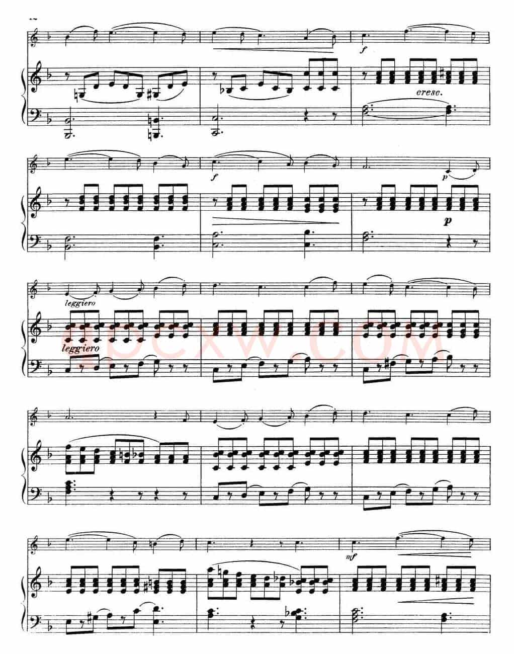 25首小提琴曲合集：Serenade.（小提琴+钢琴伴奏）