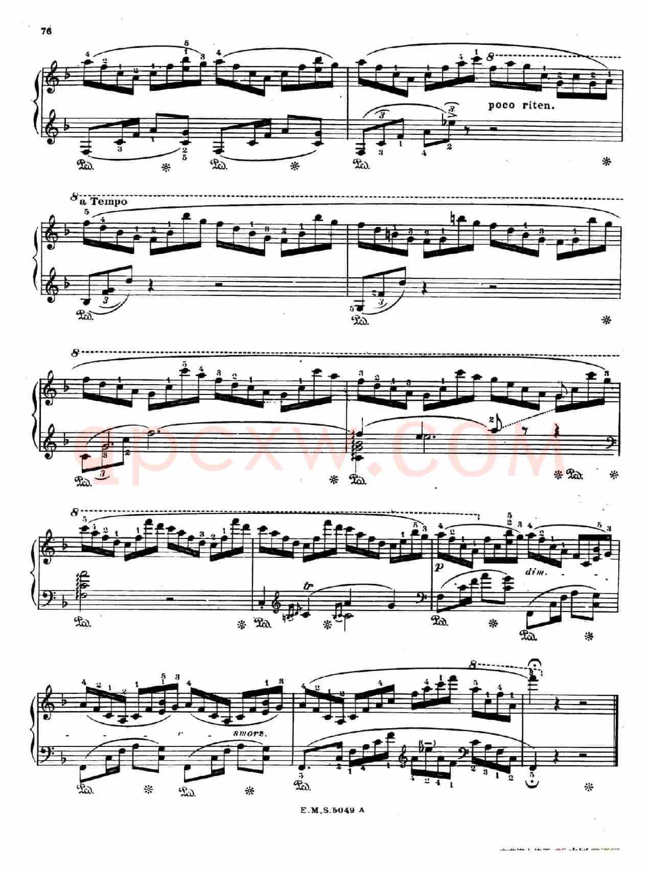 Preludes Op.28(24首前奏曲·23)