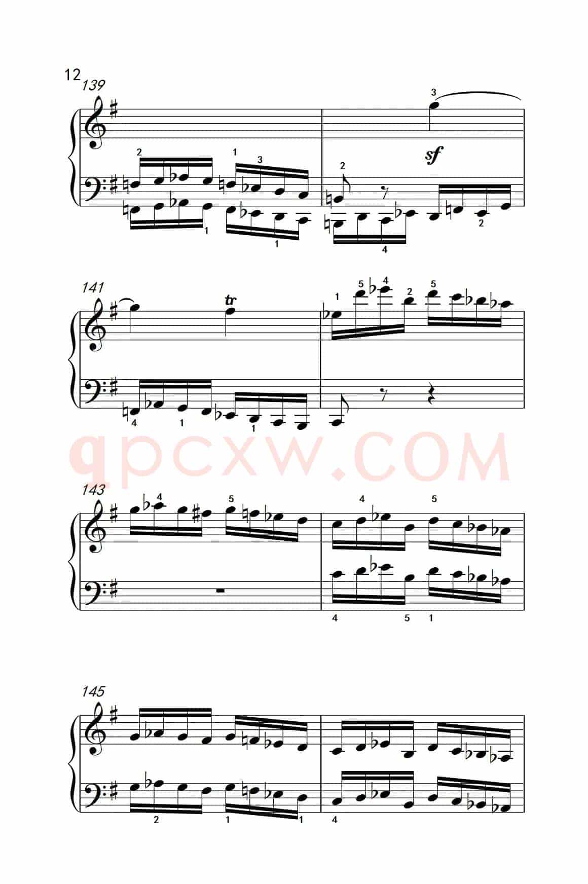 第九级2.G大调奏鸣曲 第一乐章 Op.31 No.1（中央音乐学院 钢琴（业余）考级教程 7-9级）