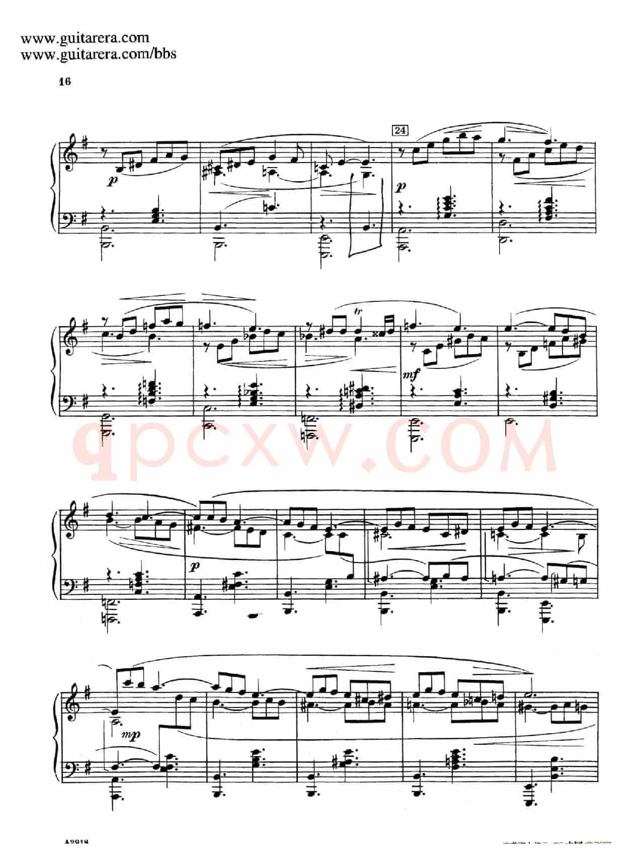 Souvenirs Op.28(纪念曲3. 双人芭蕾舞)