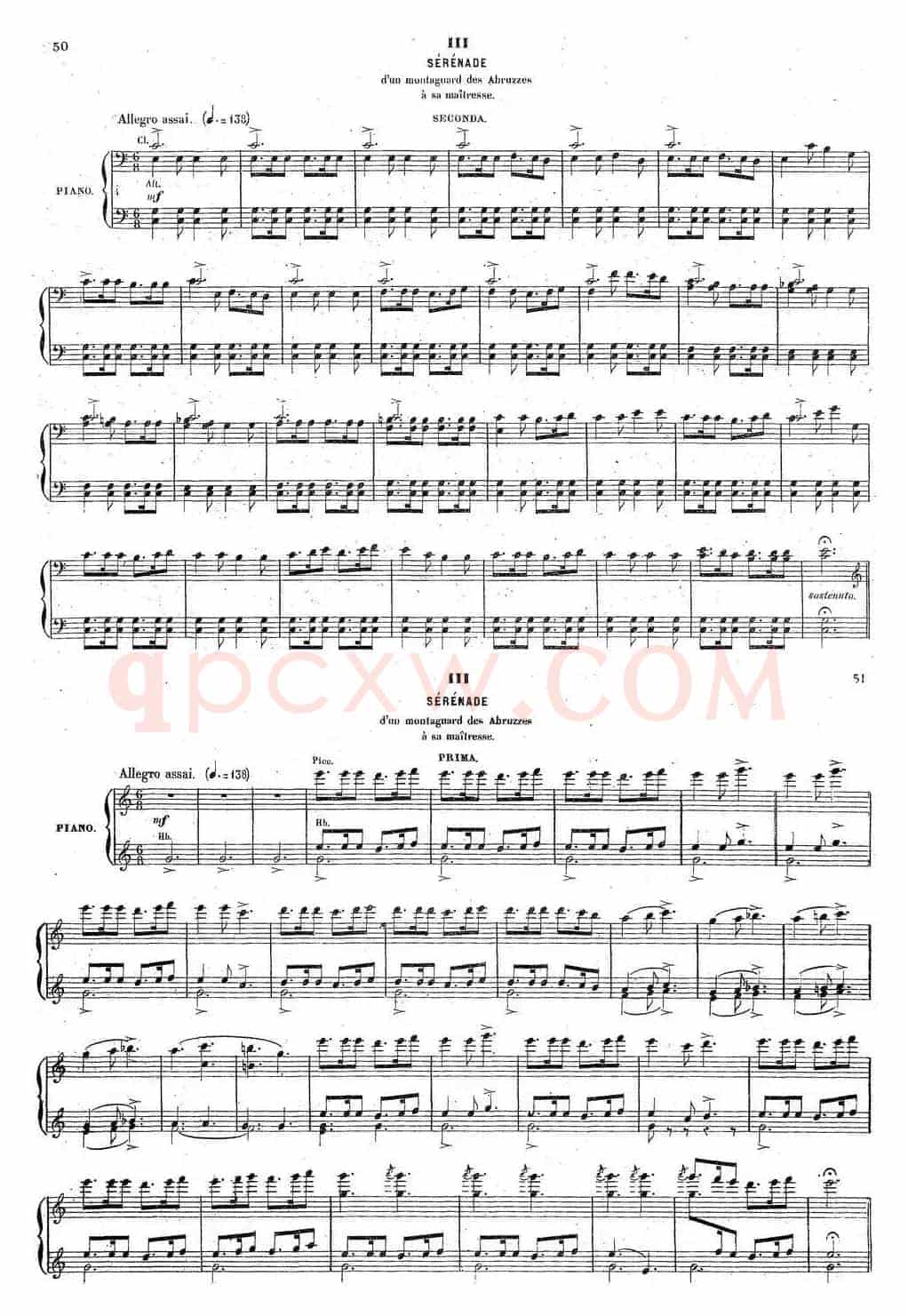 Harold en Italie Op.16 - 4 Hands(哈罗尔德在意大利·四手联弹)(P21——30)