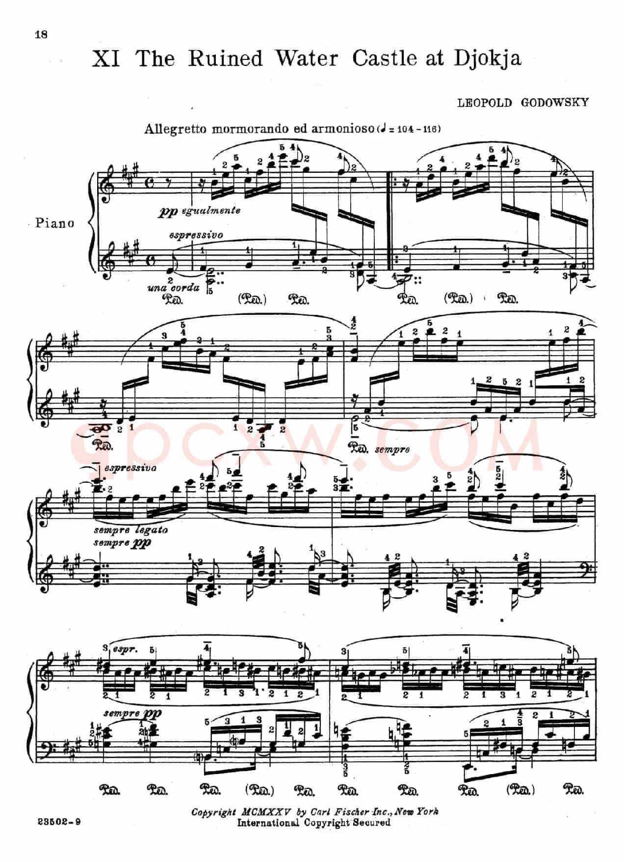 Java Suiten(爪哇组曲·Ⅺ)