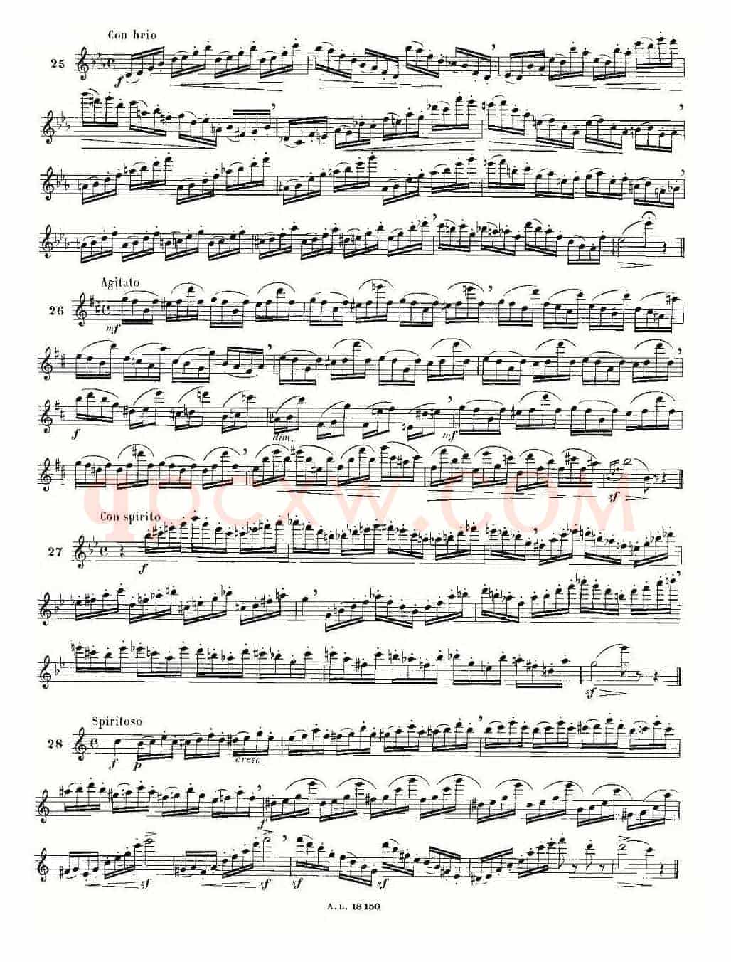 简易音阶练习100首之20-36（moyse - 100 studies after cramer）