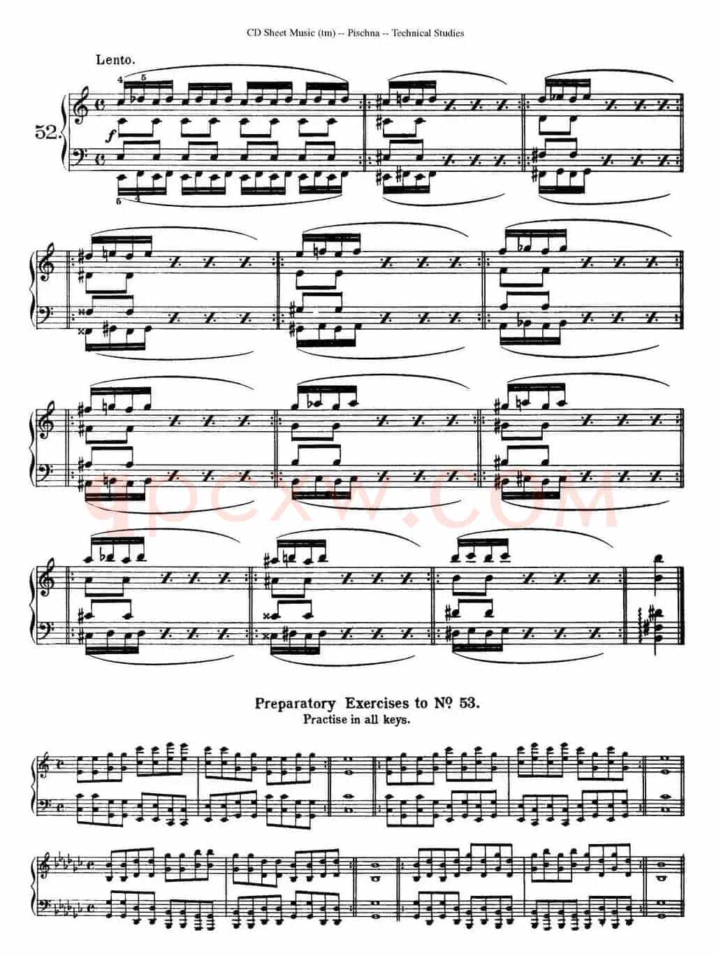 Technical Studies 60 Progressive Exercises (60首钢琴循序渐进练习曲 P81——90)