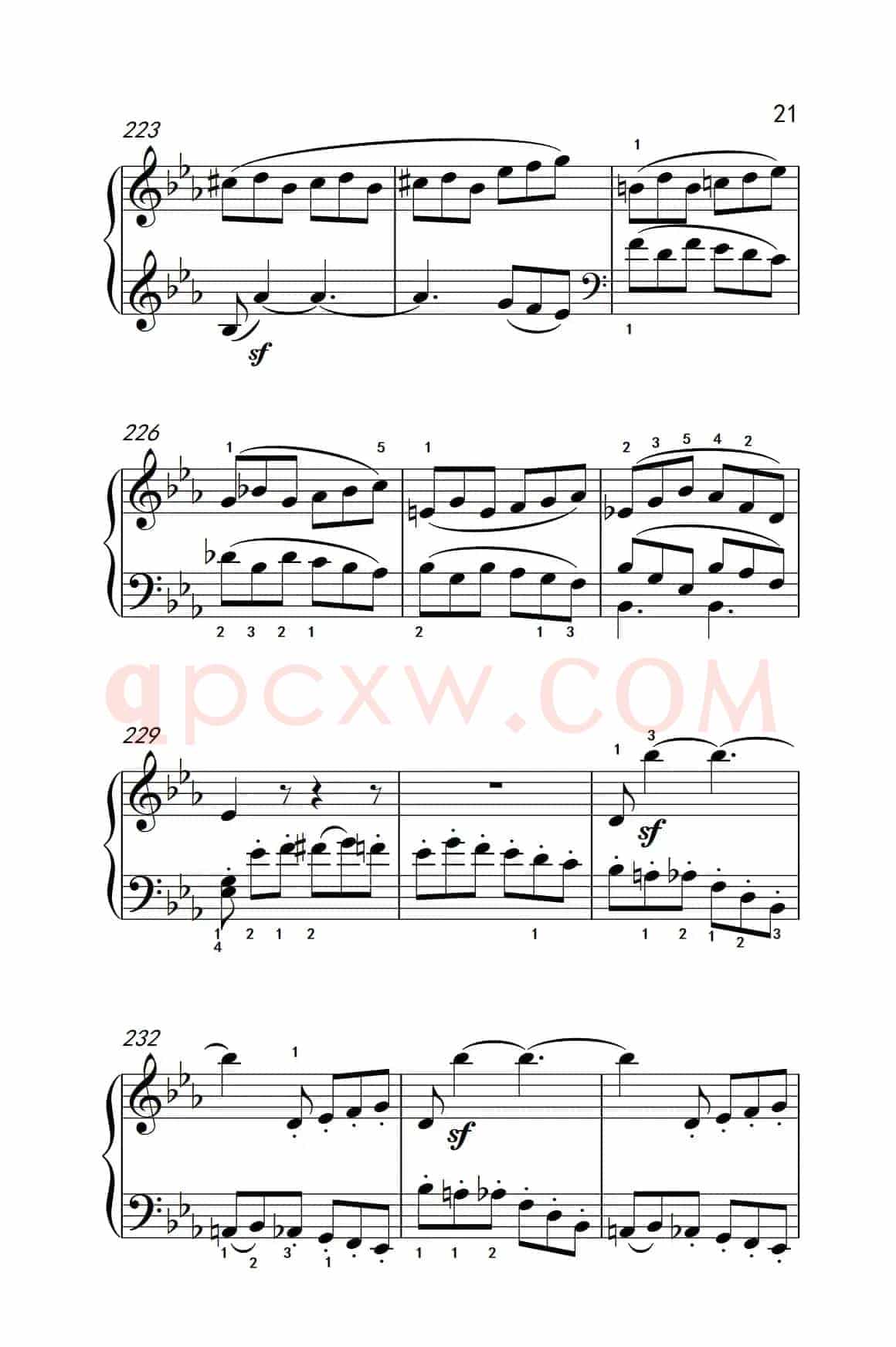 奏鸣曲 Opus 7 第一乐章（贝多芬奏鸣曲集 2）