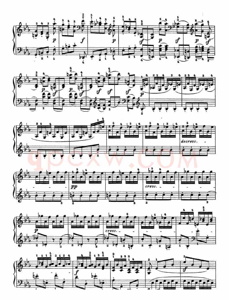 SONATE（第十三钢琴奏鸣曲-Op.27 No.1）
