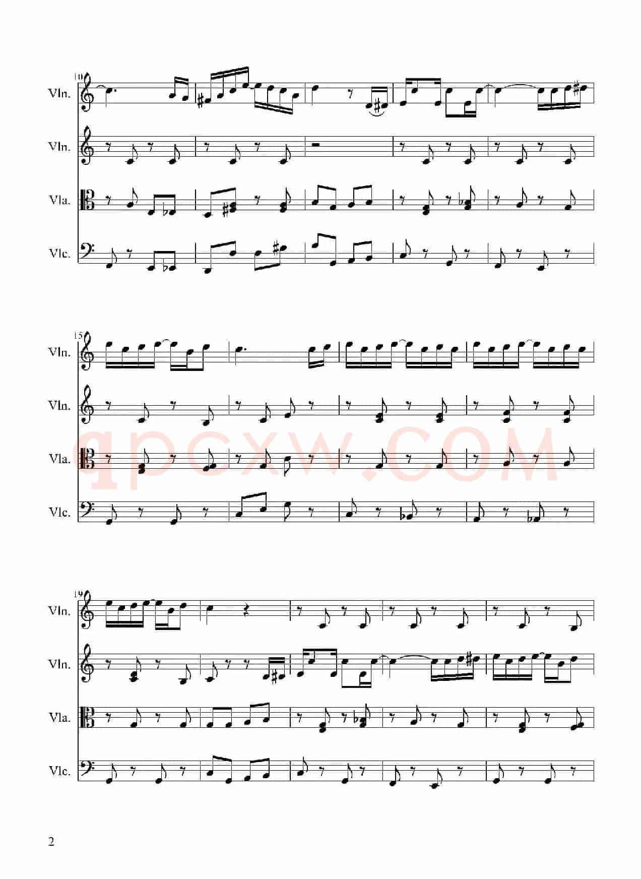 The Entertaine（弦乐四重奏）