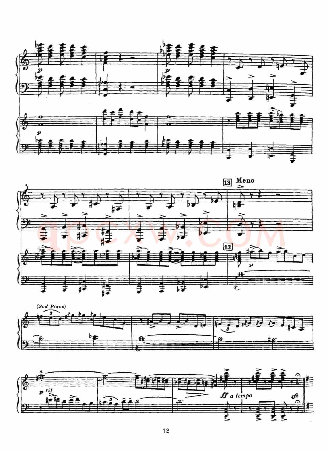 Rhapsody in Blue（蓝色狂想曲）（双钢琴）