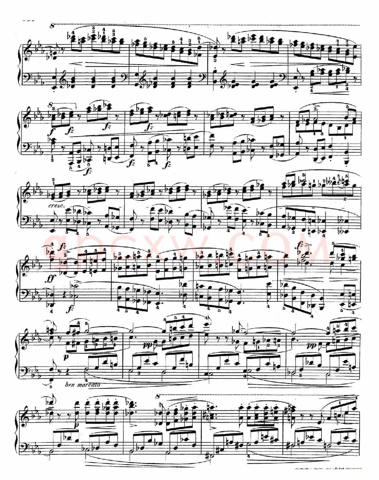 Piano Sonata No.1 in c Minor Op.4 (c小调第一钢琴奏鸣曲)