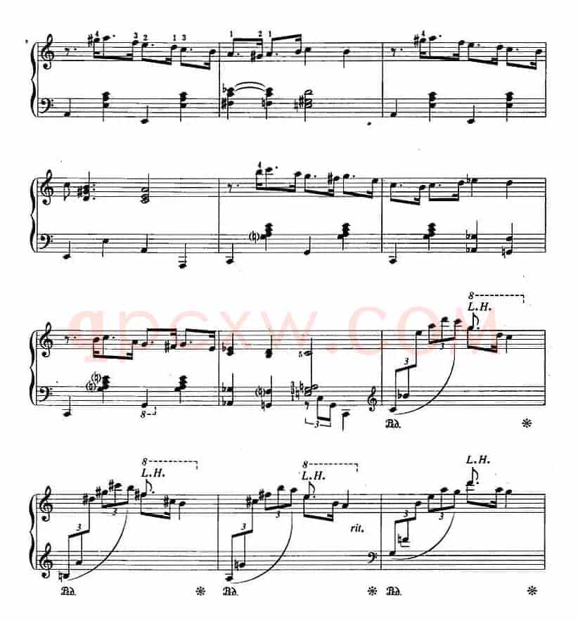 爵士乐曲：切分摇滚