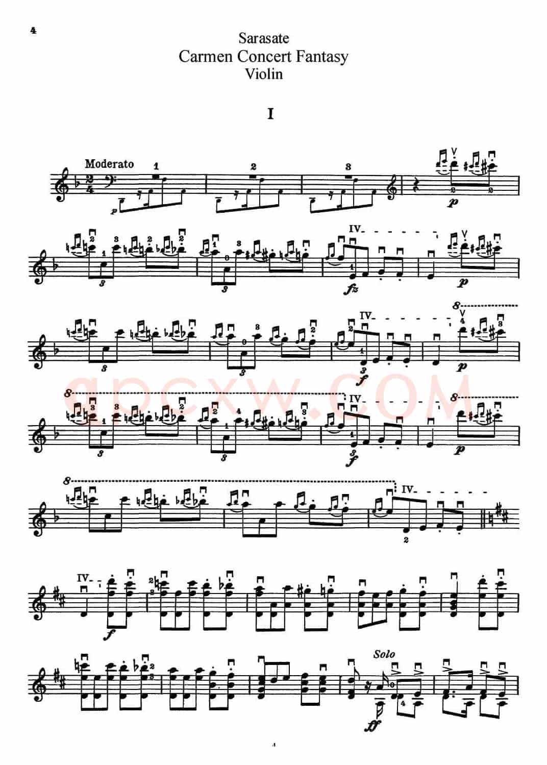 Carmen Concert Fantast Op.25（Ⅰ）
