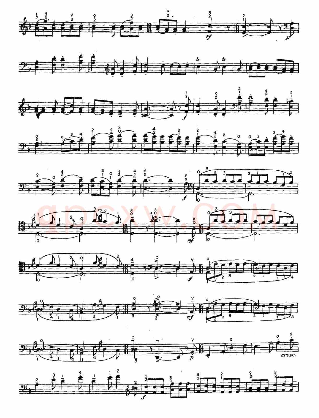 随想练习曲第十一首（大提琴）