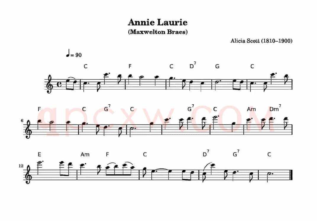 安妮萝莉(Annie Laurie)