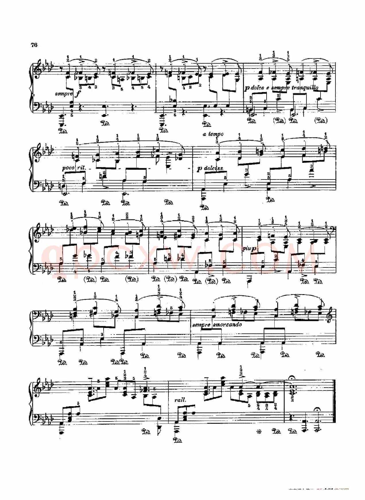 53首以肖邦练习曲为素材而作的练习曲（No.20）