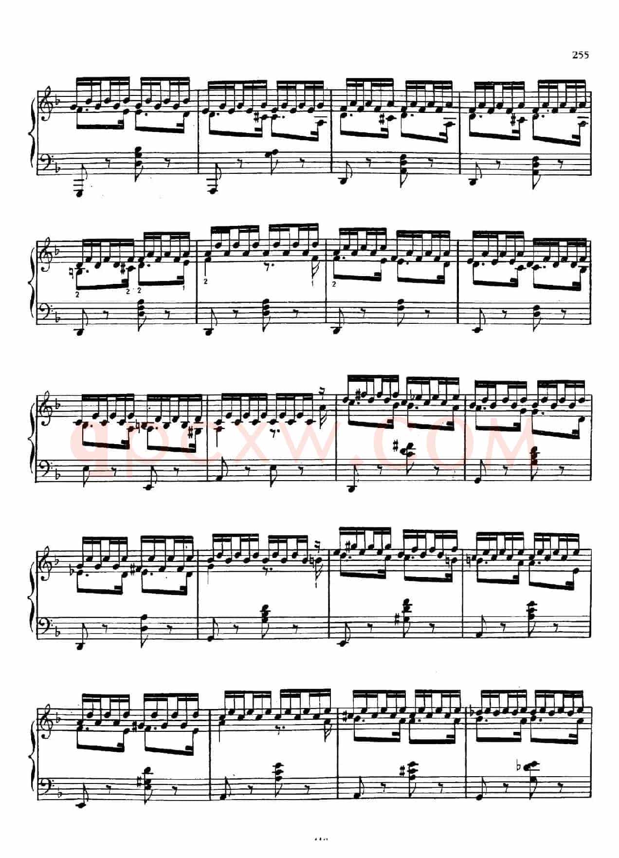Etude in F Major Madeleine(F大调练习曲)