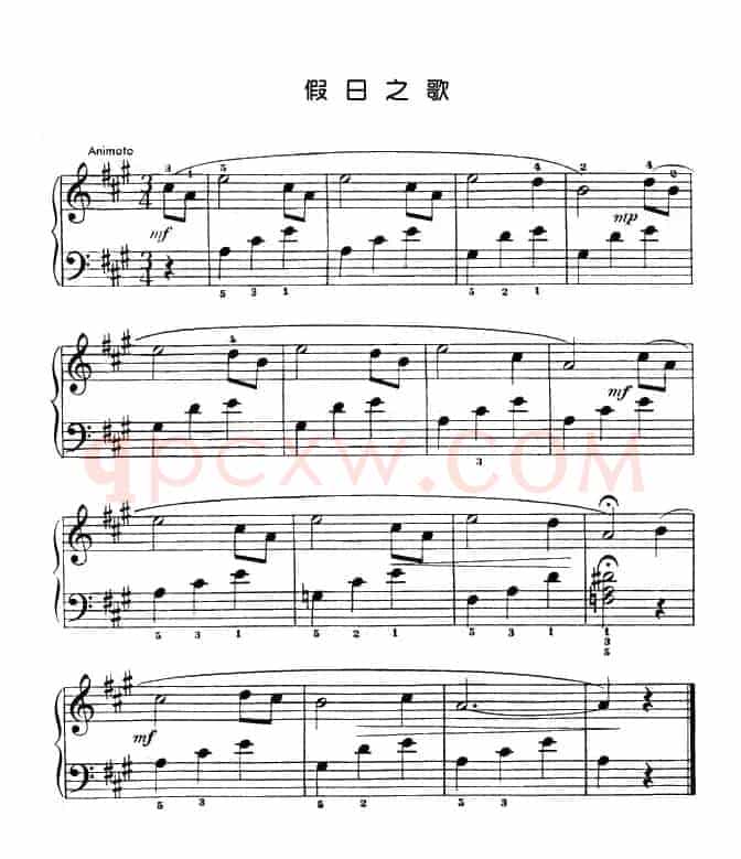 假日之歌