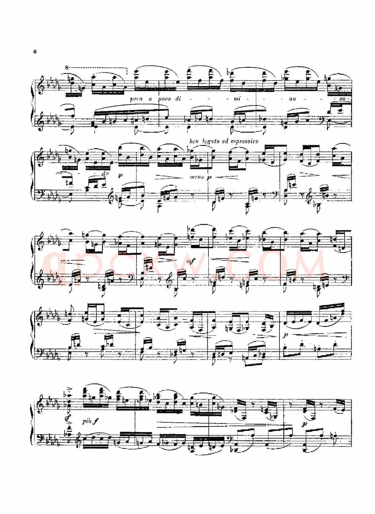 Six Intermezzi Op.45（6首间奏曲·2）