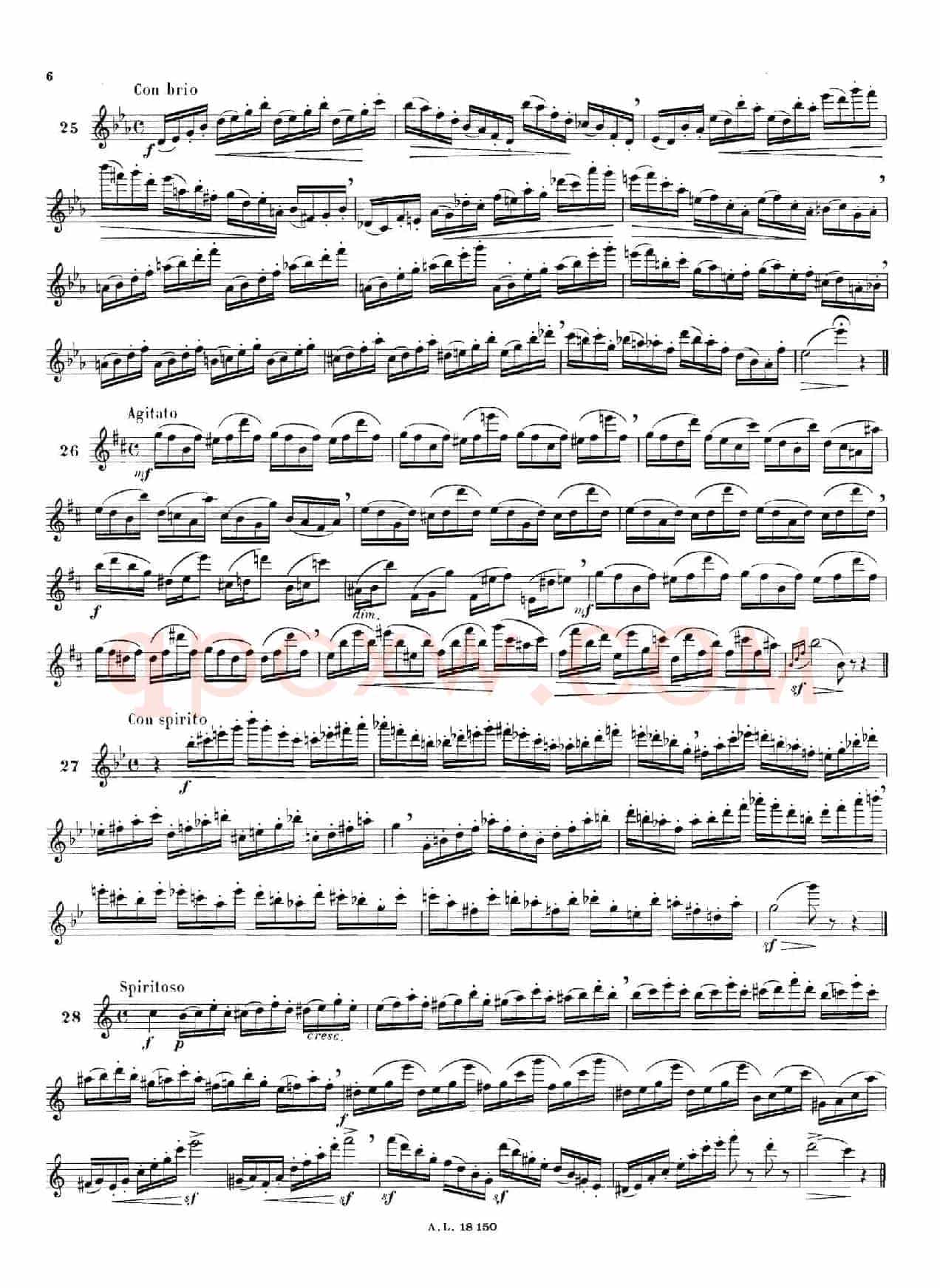 简易练习曲100首