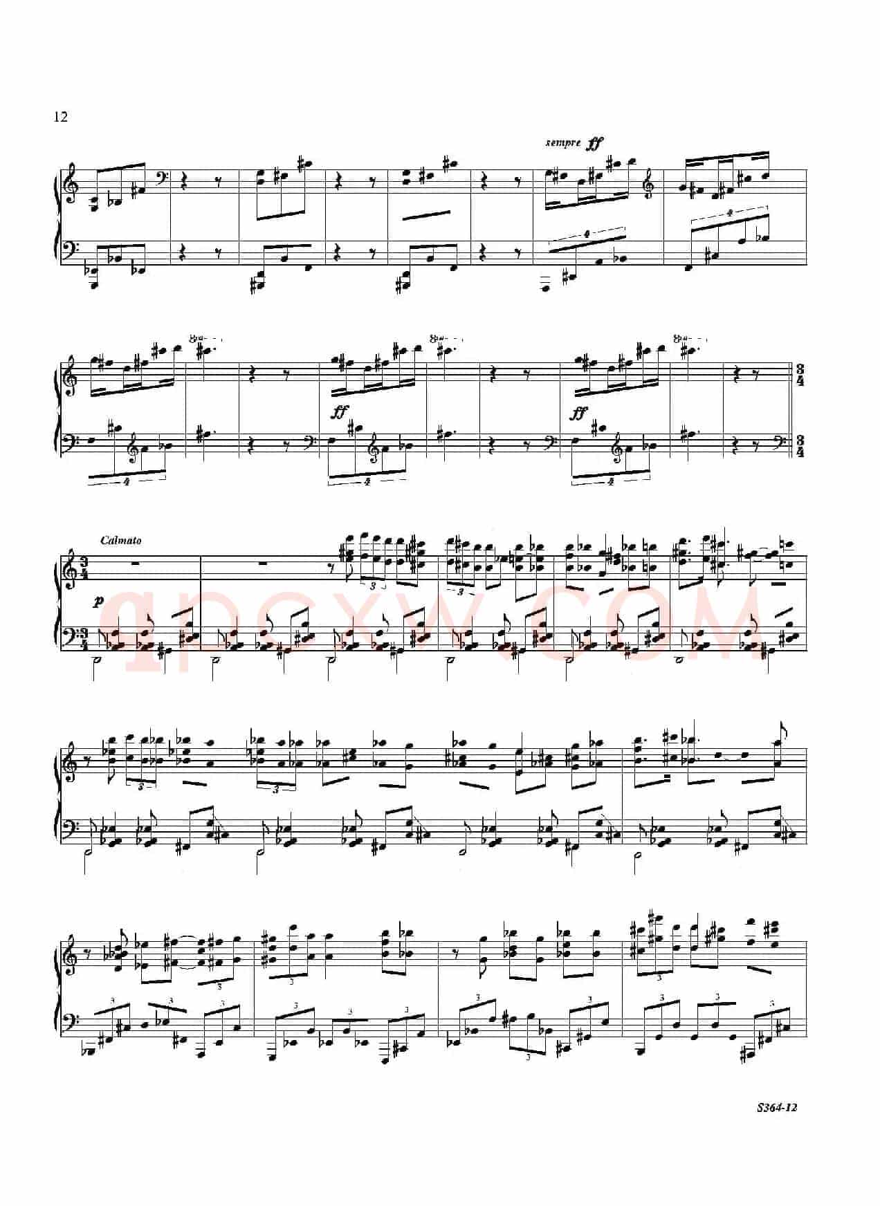 Piano Sonata No.8（第八钢琴奏鸣曲）（1）