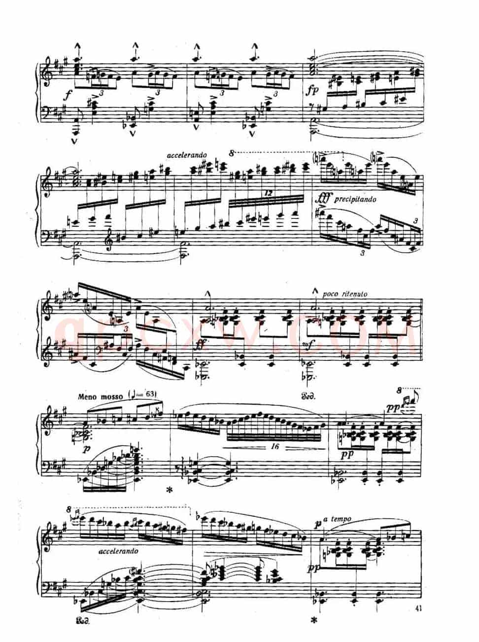 Six Préludes Exotiques Op·17（6首特色前奏曲·3）