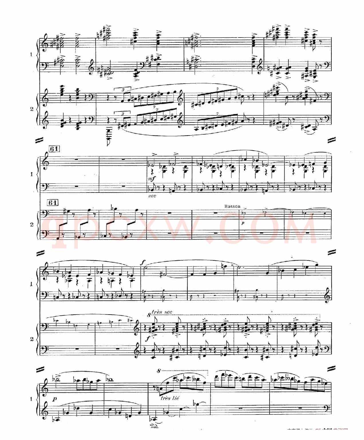 Concerto for 2 Pianos in d Minor(d小调双钢琴协奏曲· 第三乐章)