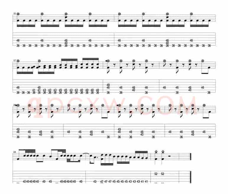 爵士鼓谱：Joey Jordison - Drum Solo（from Surfacing）