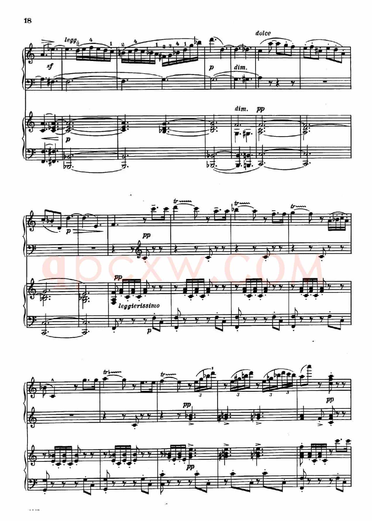 Introduction et Rondo Capriccioso Op.28(引子与随想回旋曲·双钢琴)