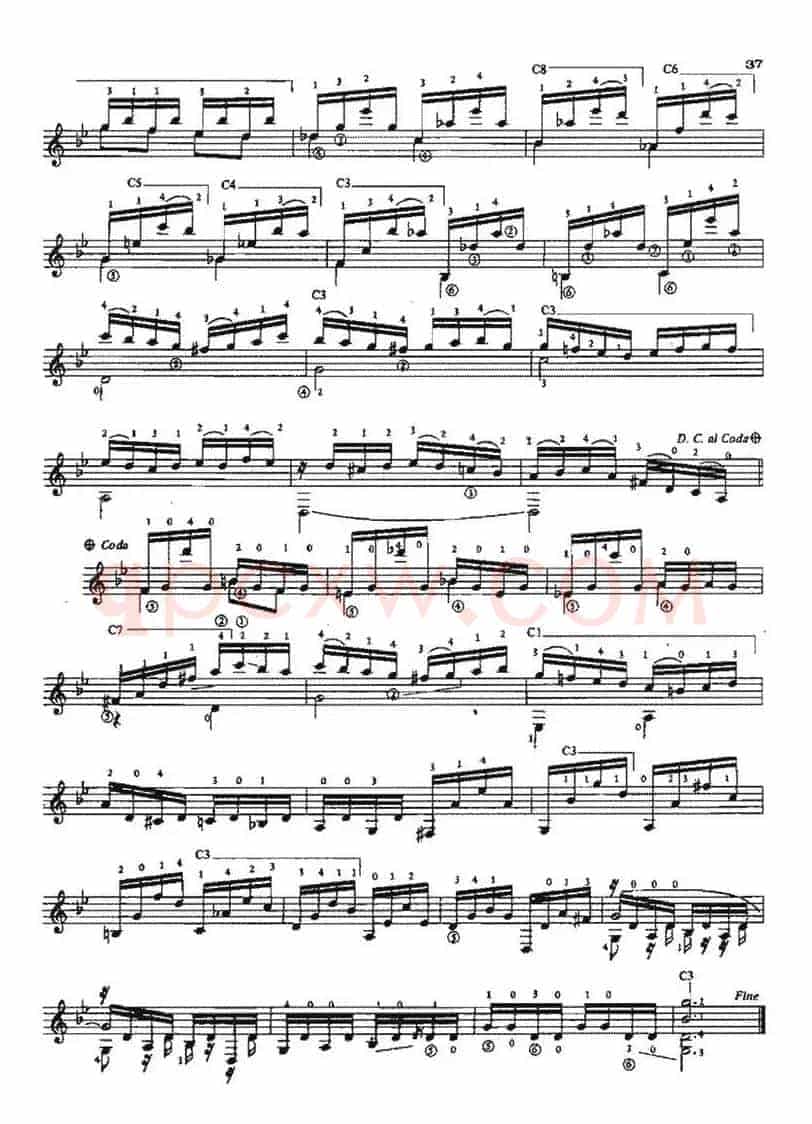 Preludio op.5no.1(古典吉他)