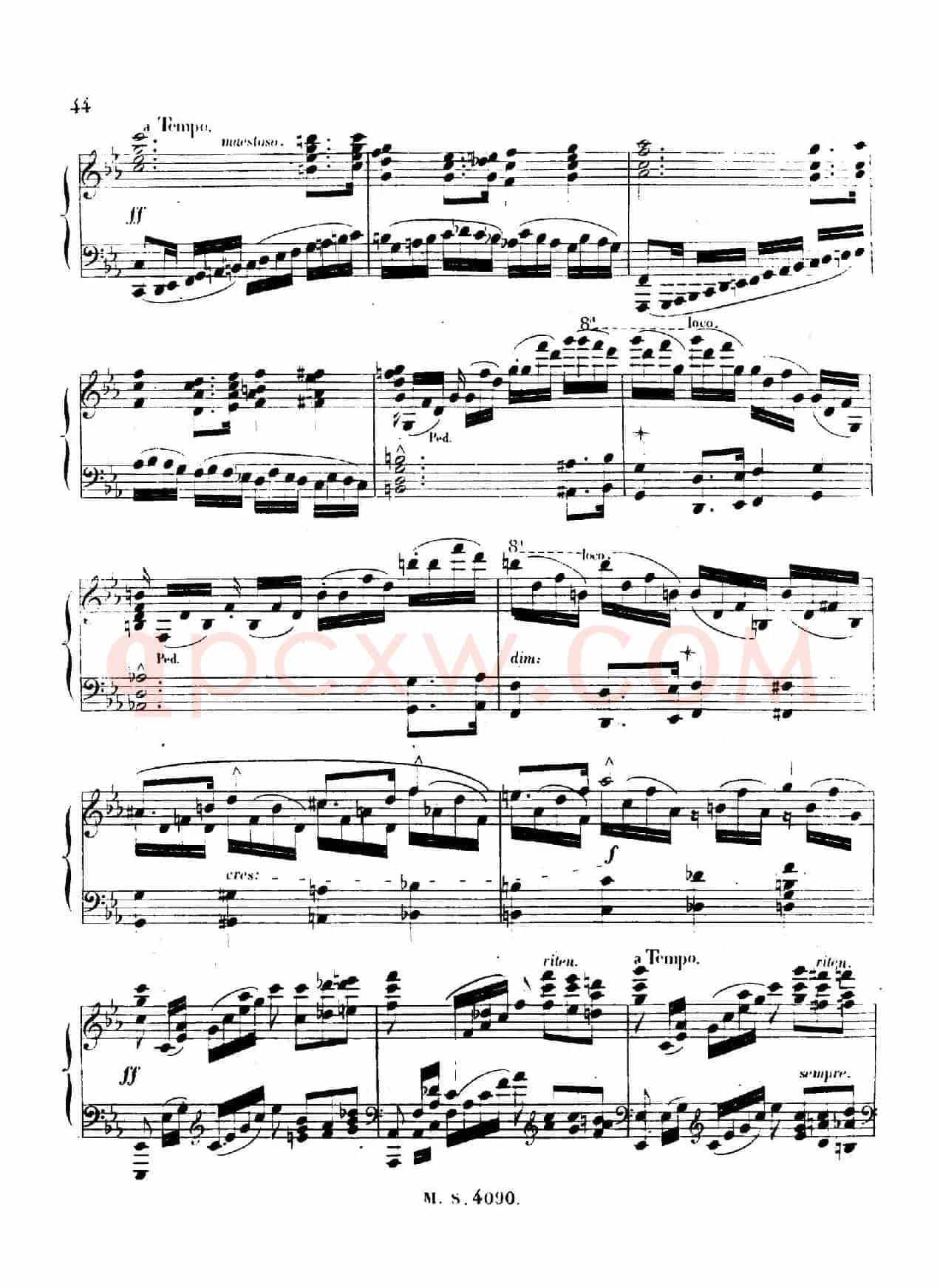 c小调钢琴奏鸣曲 （Piano Sonata in c Minor Op.56）