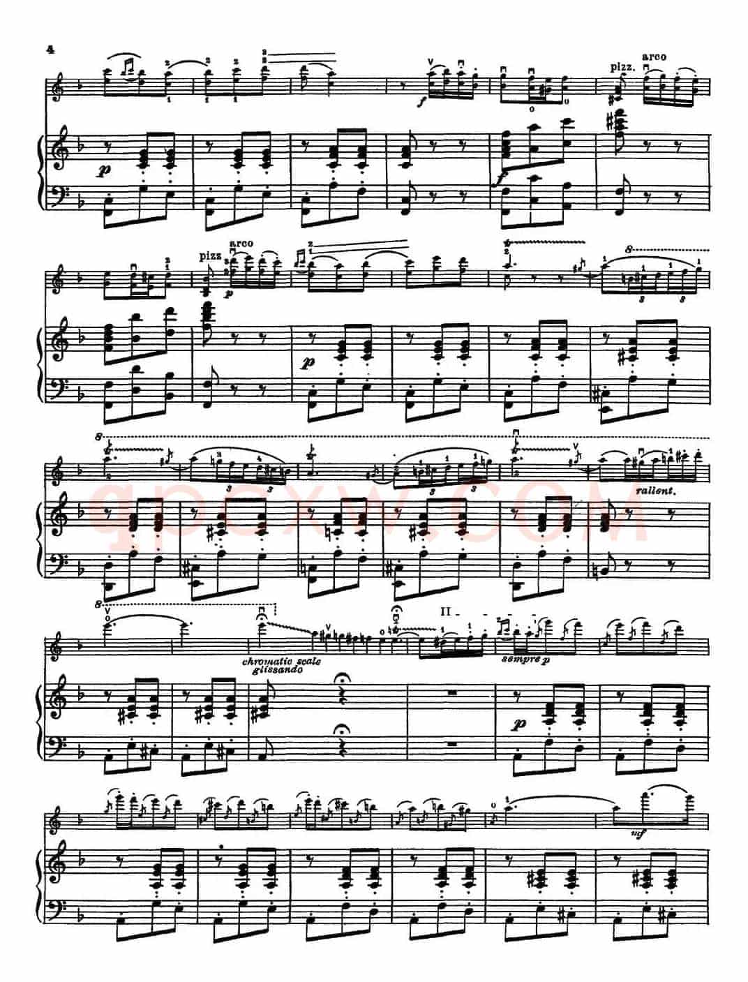 Carmen Concert Fantast Op.25（序曲）（小提琴+钢琴伴奏）