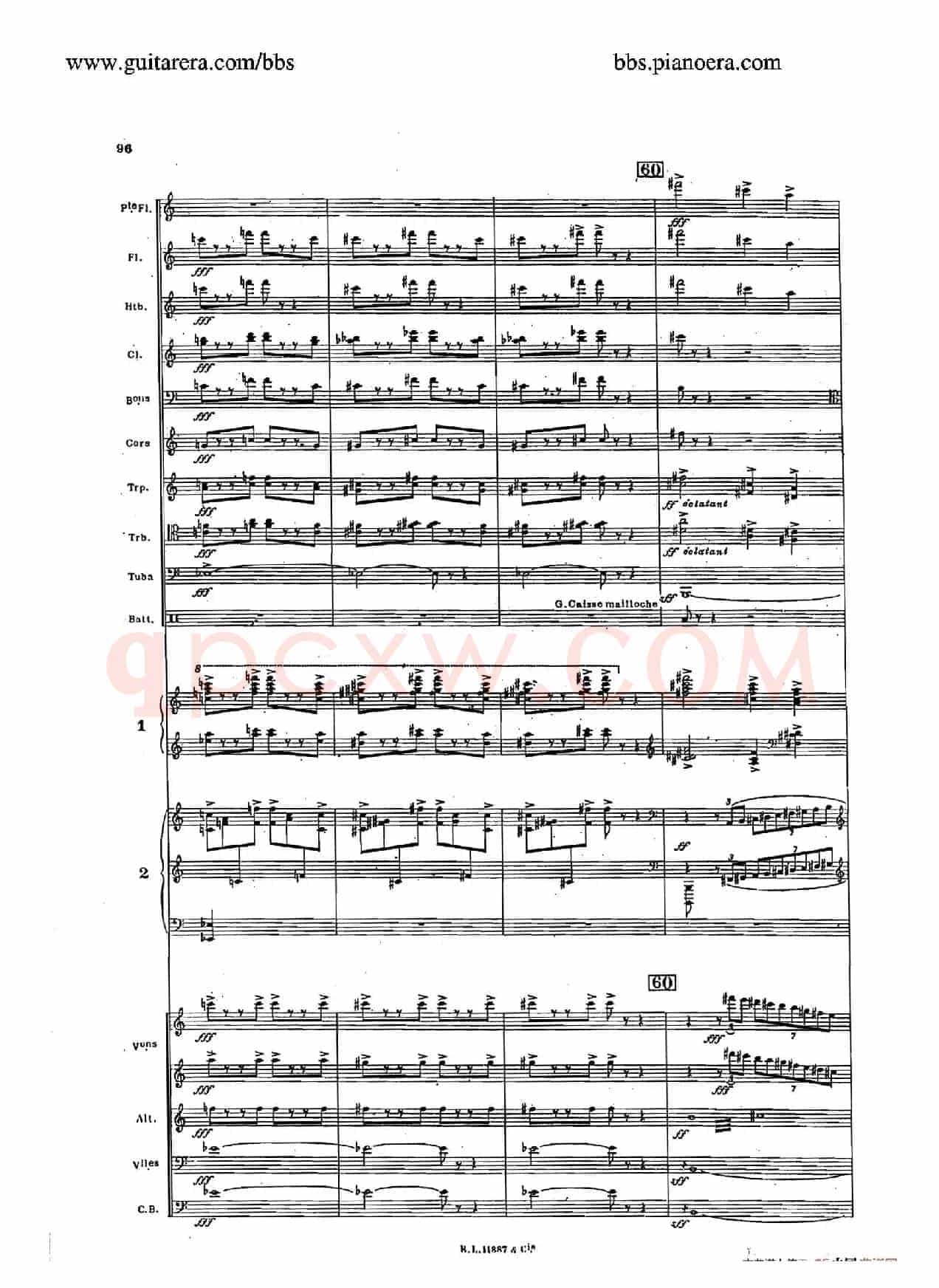 Concerto for 2 Pianos in d Minor(d小调双钢琴协奏曲·总谱)