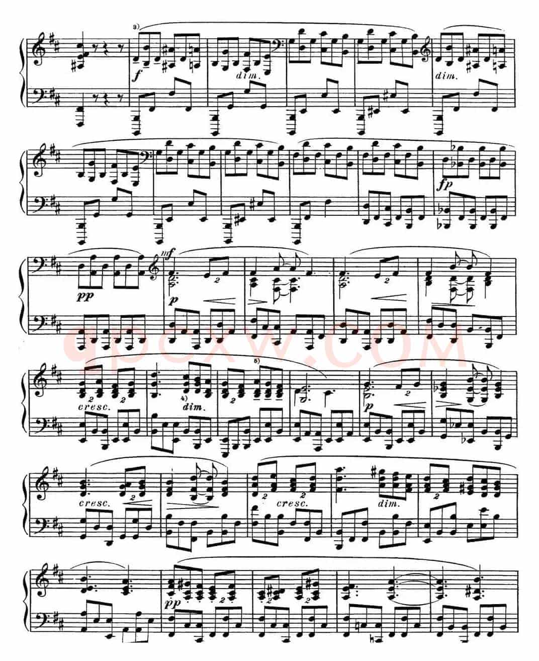 斯克里亚宾 钢琴练习曲 Op.8 No.3 Alexander Scriabin Etudes
