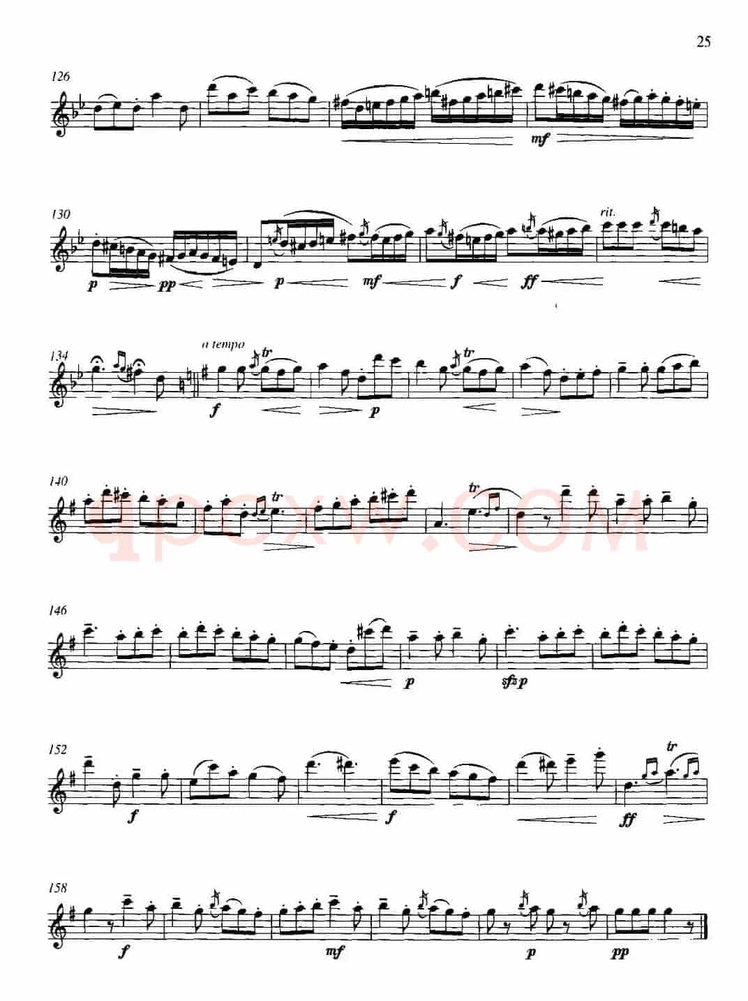 第二单元 中高级练习：连奏与清晰吹奏练习（乐曲部分：回旋随想曲）