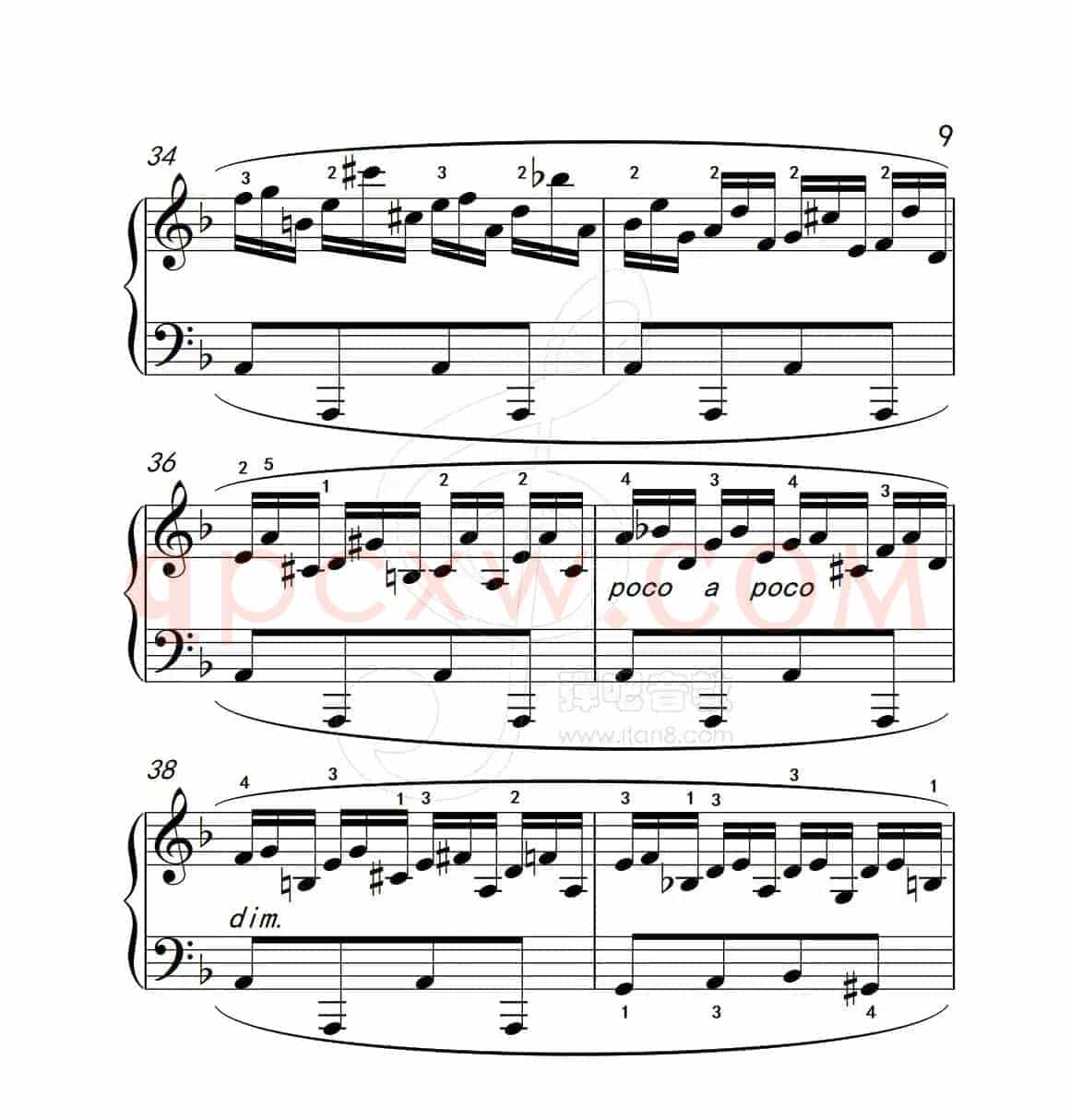 练习曲 18（克拉莫钢琴练习曲60首）