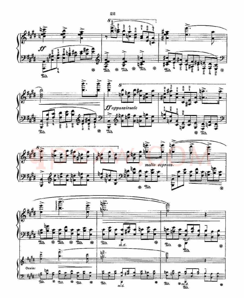 肖邦《练习曲》Fr.Chopin Op.25 No5-1
