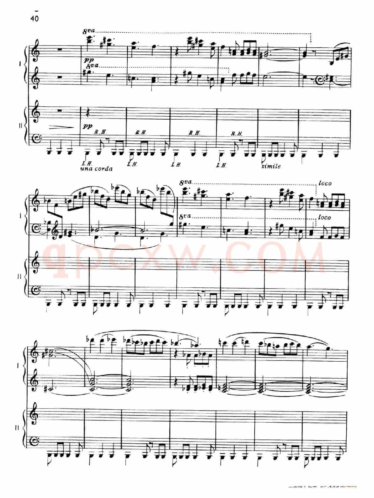 The Planets Op.32(双钢琴)(行星·第三乐章 水星—飞行使者)