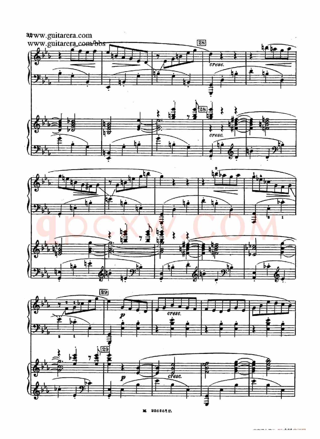 第二双钢琴组曲 Suite for Two Pianos No.2 Op.17(2. 圆舞曲 Valse)