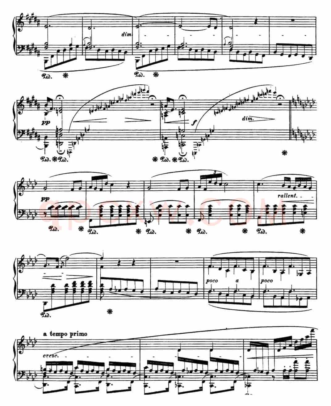 肖邦 幻想波兰舞曲 Op.61 降A大调 Polonaise