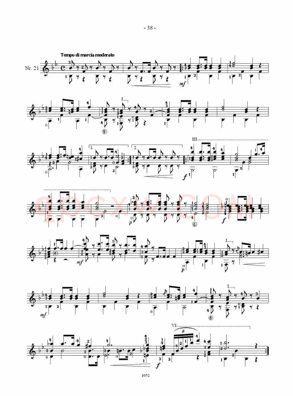 索尔·克斯特26首练习曲之21——26