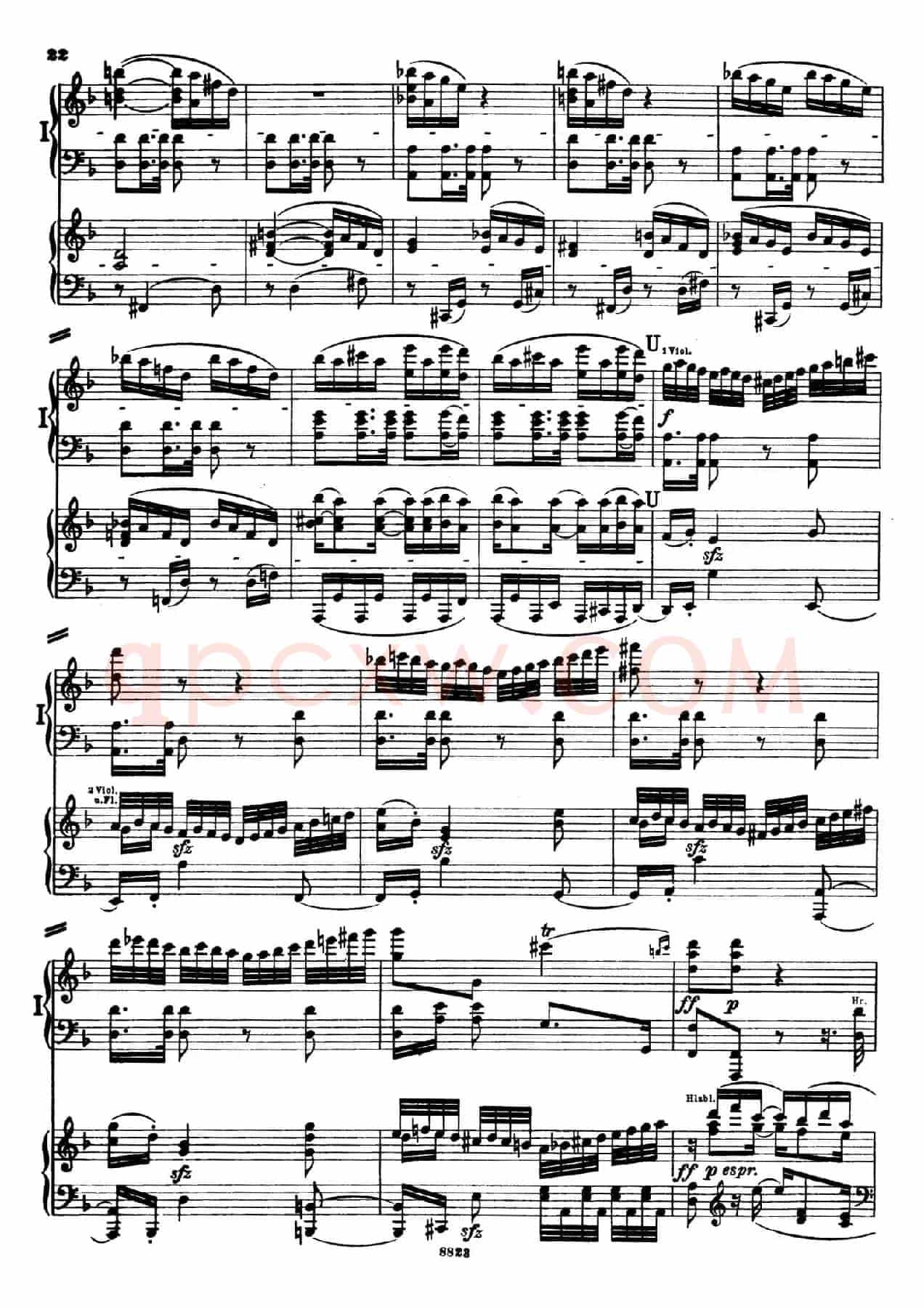 d小调第九交响曲 Op.125(双钢琴P13——22)
