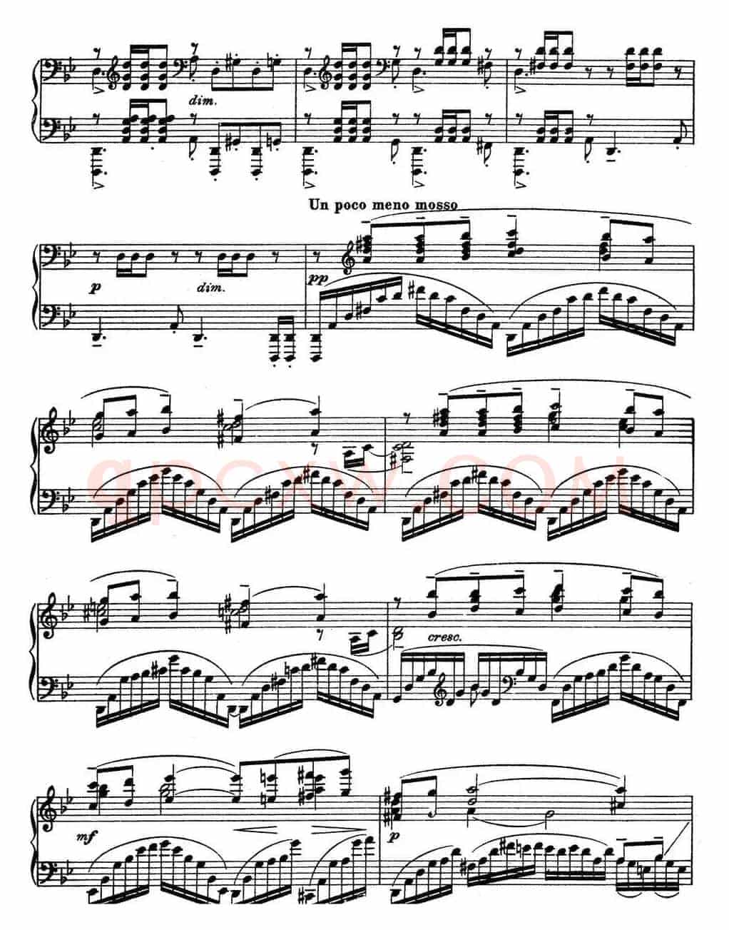 10 Preludes Op.23（拉赫玛尼诺夫10首前奏曲·Ⅴ）