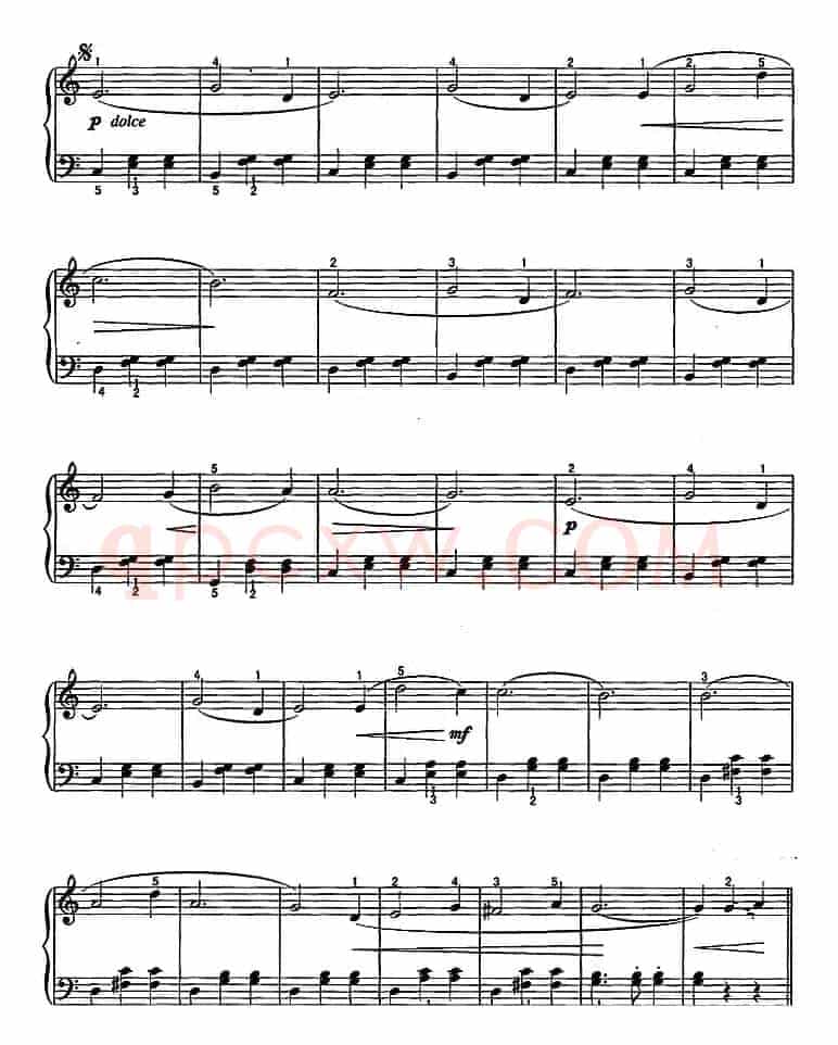 不可不弹的世界钢琴名曲：水仙女