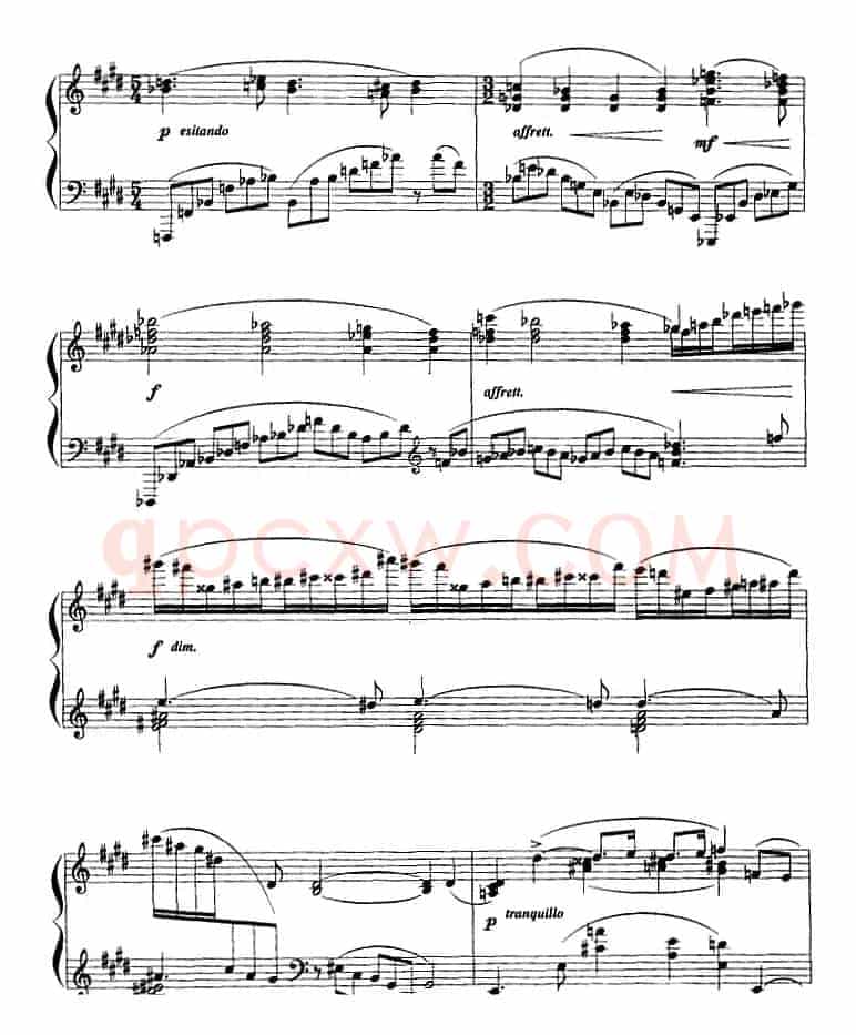 现代钢琴曲：3、白孔雀